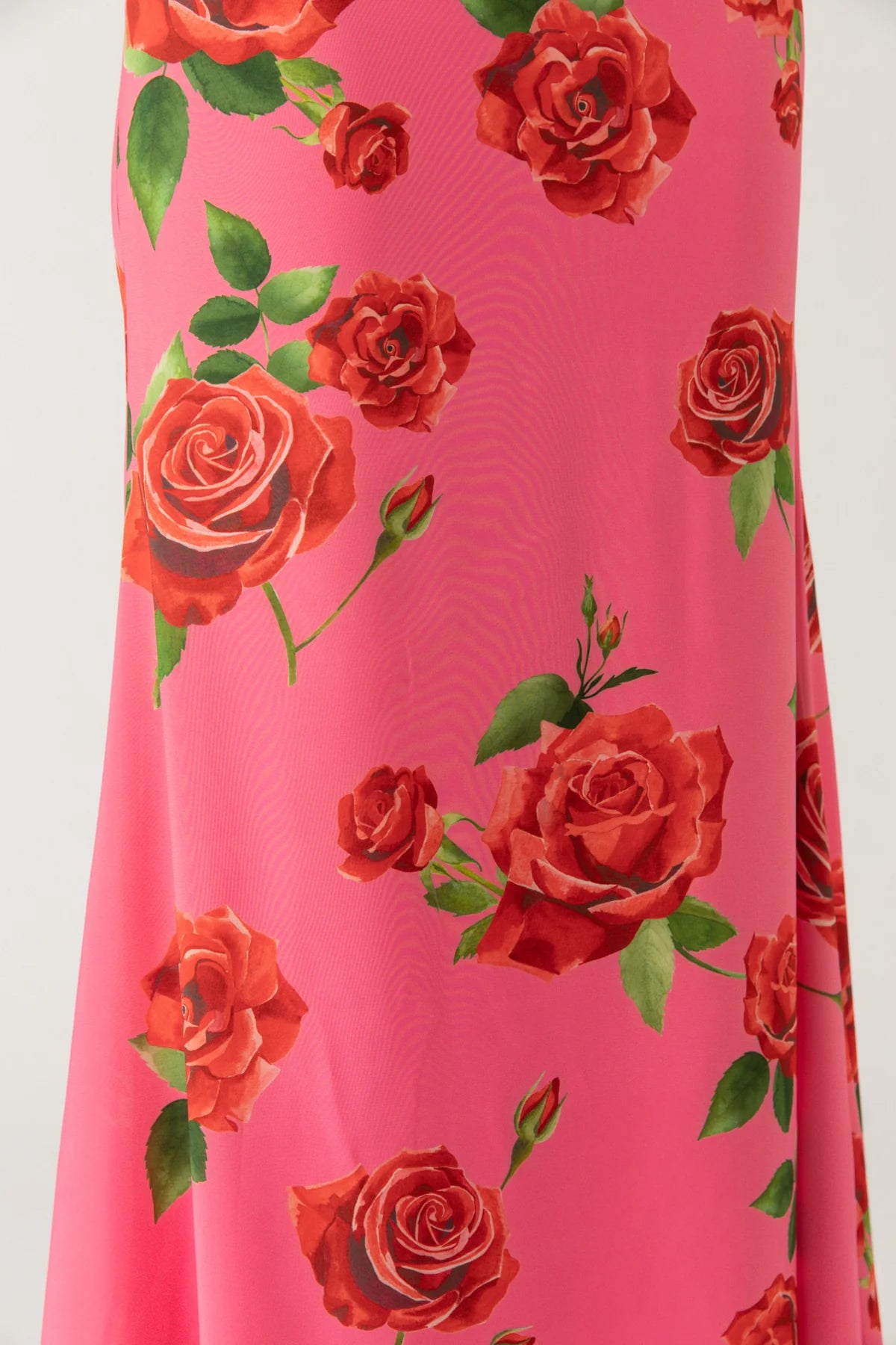 Sylvie Floral Dress in Pink Rose