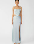 Pia Satin Skirt