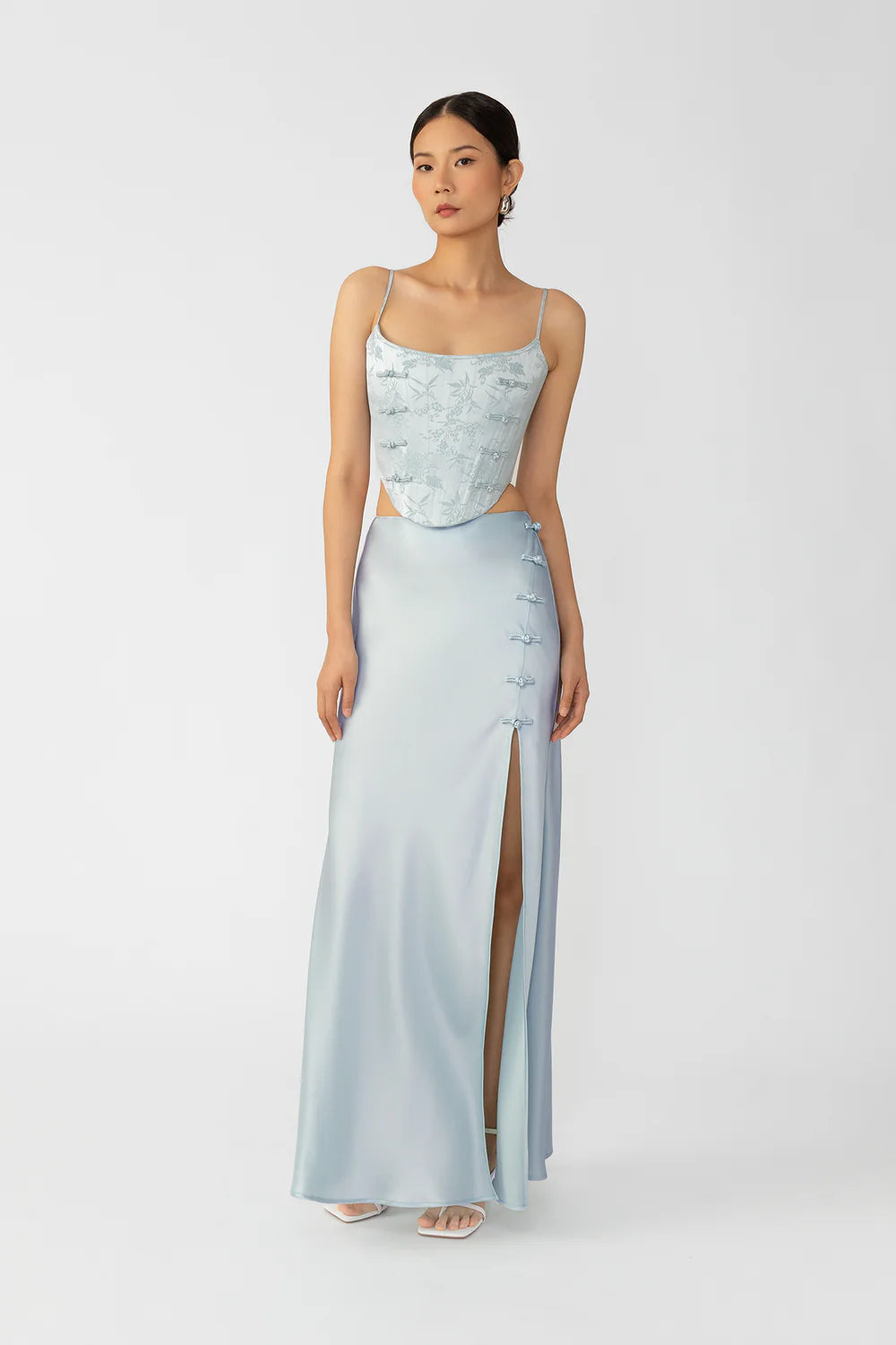 Pia Satin Skirt