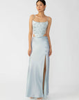 Pia Satin Skirt