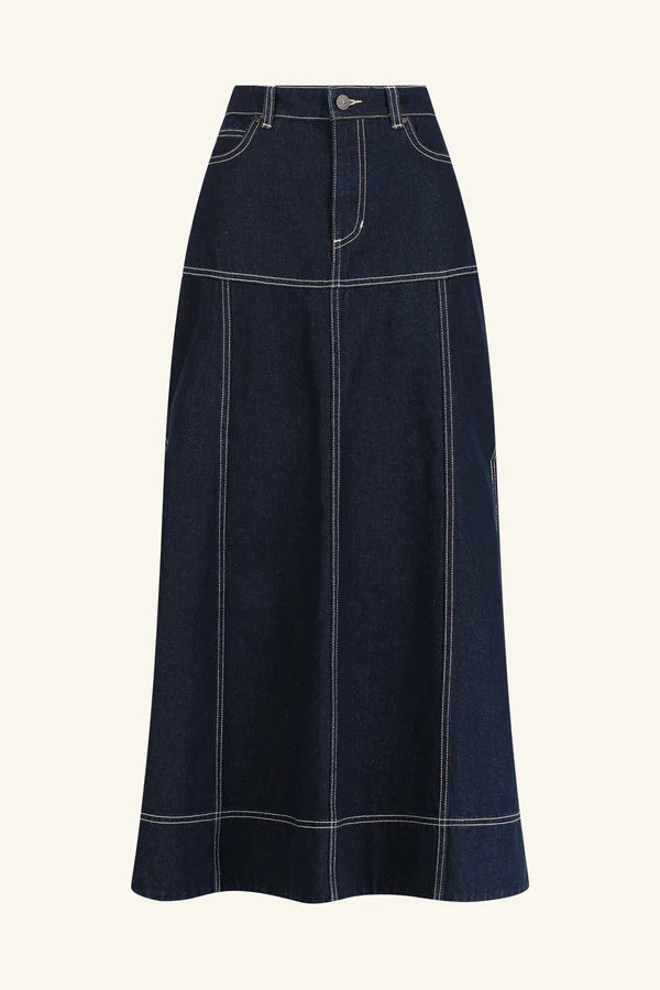 Jaques Flared Midi Skirt