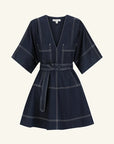 Jaques Patch Pocket Mini Dress
