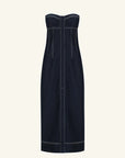 Jaques Strapless Midi Dress