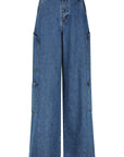 Tovere Wide Leg Cargo Jean