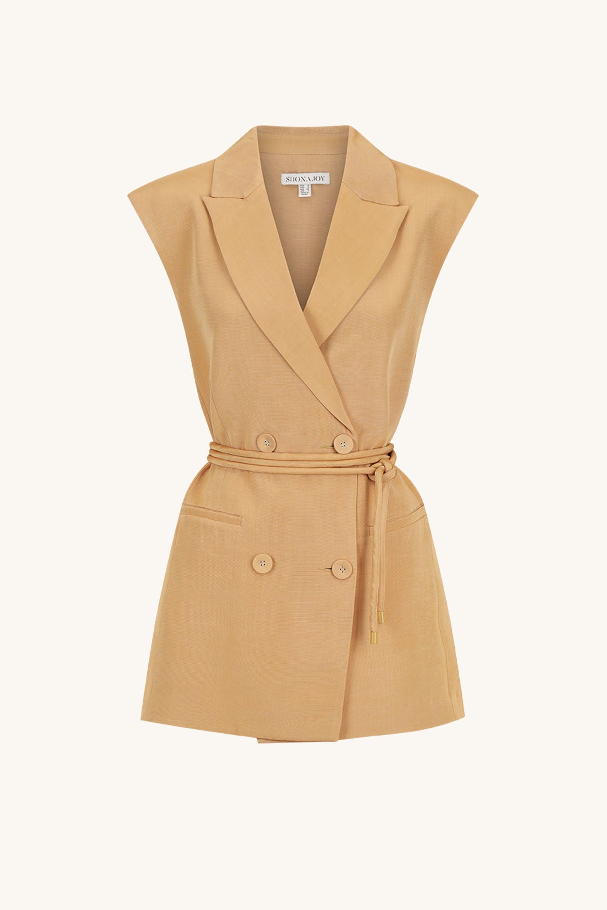 Vento Sleeveless Blazer Dress