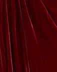 Victoria Velvet One Shoulder Maxi Dress