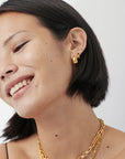 Savi Dome Small Hoop Earrings