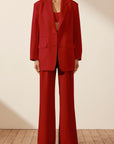 Irena Oversized Blazer - Roma Red