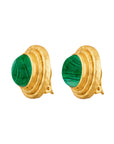 Halia Earrings Malachite
