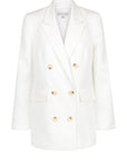 Sara Peak Lapel Blazer - Coconut