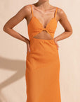 Marigold Holiday Slip Dress