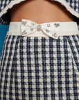 Apollo Tweed Mini Skirt