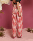 Pluto Check Tweed Trousers