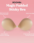 Boomba Magic Padded Sticky Bra